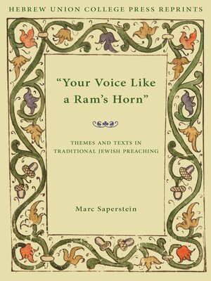 cover image of Your Voice Like a Ram's Horn